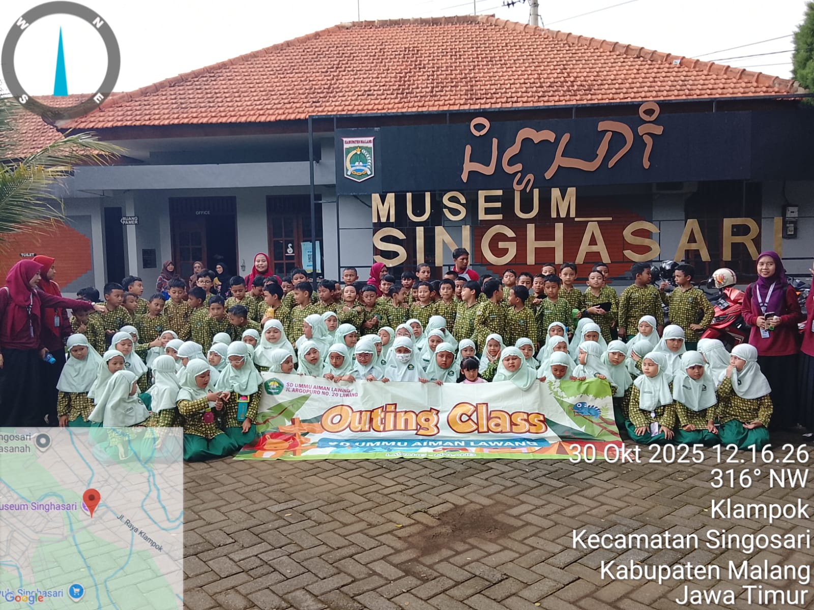 Outing Class ke Museum Singhasari SD Islam UMMU Aiman Lawang