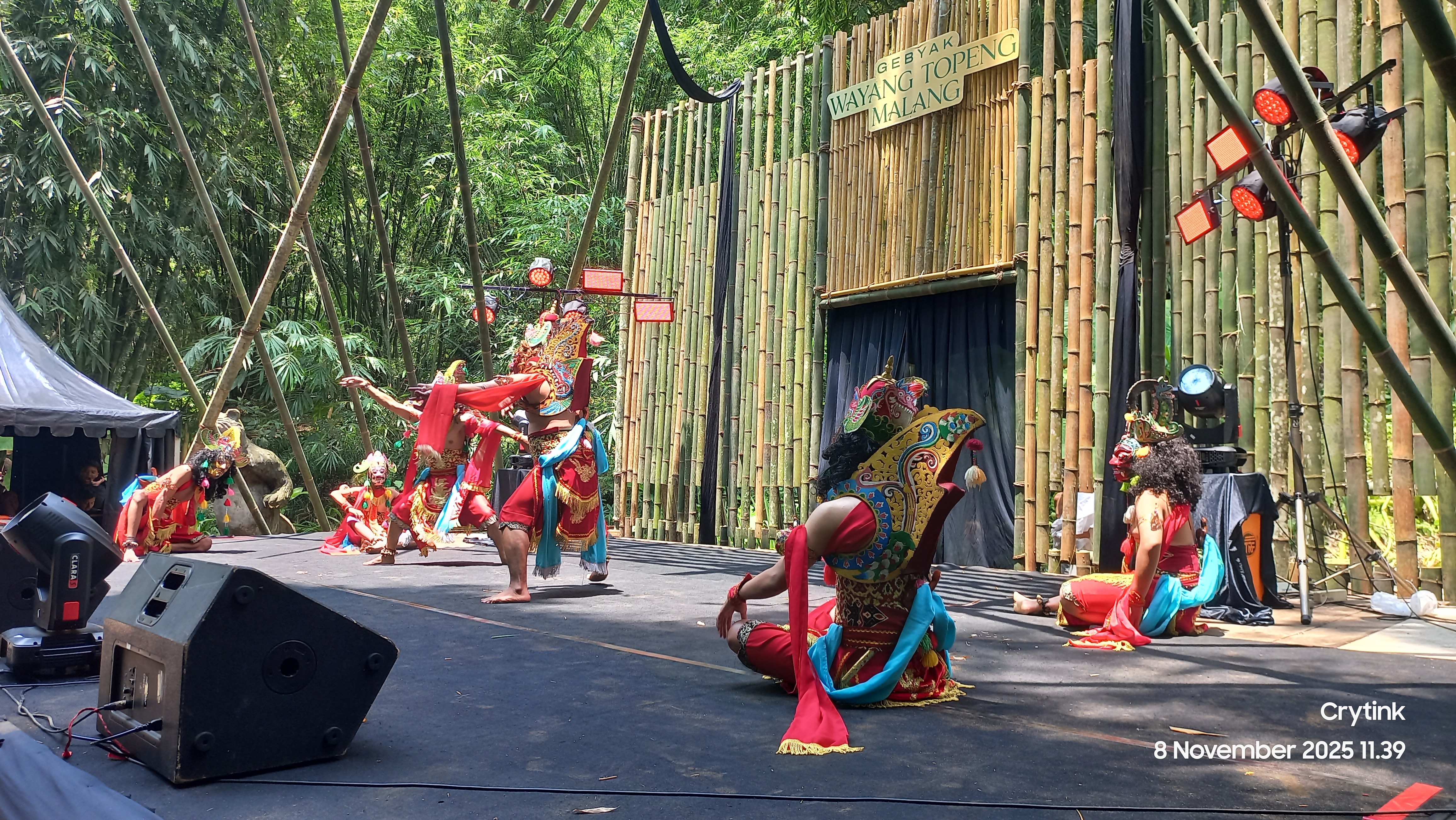 Gebyak Wayang Topeng Malangan Hati ke-1