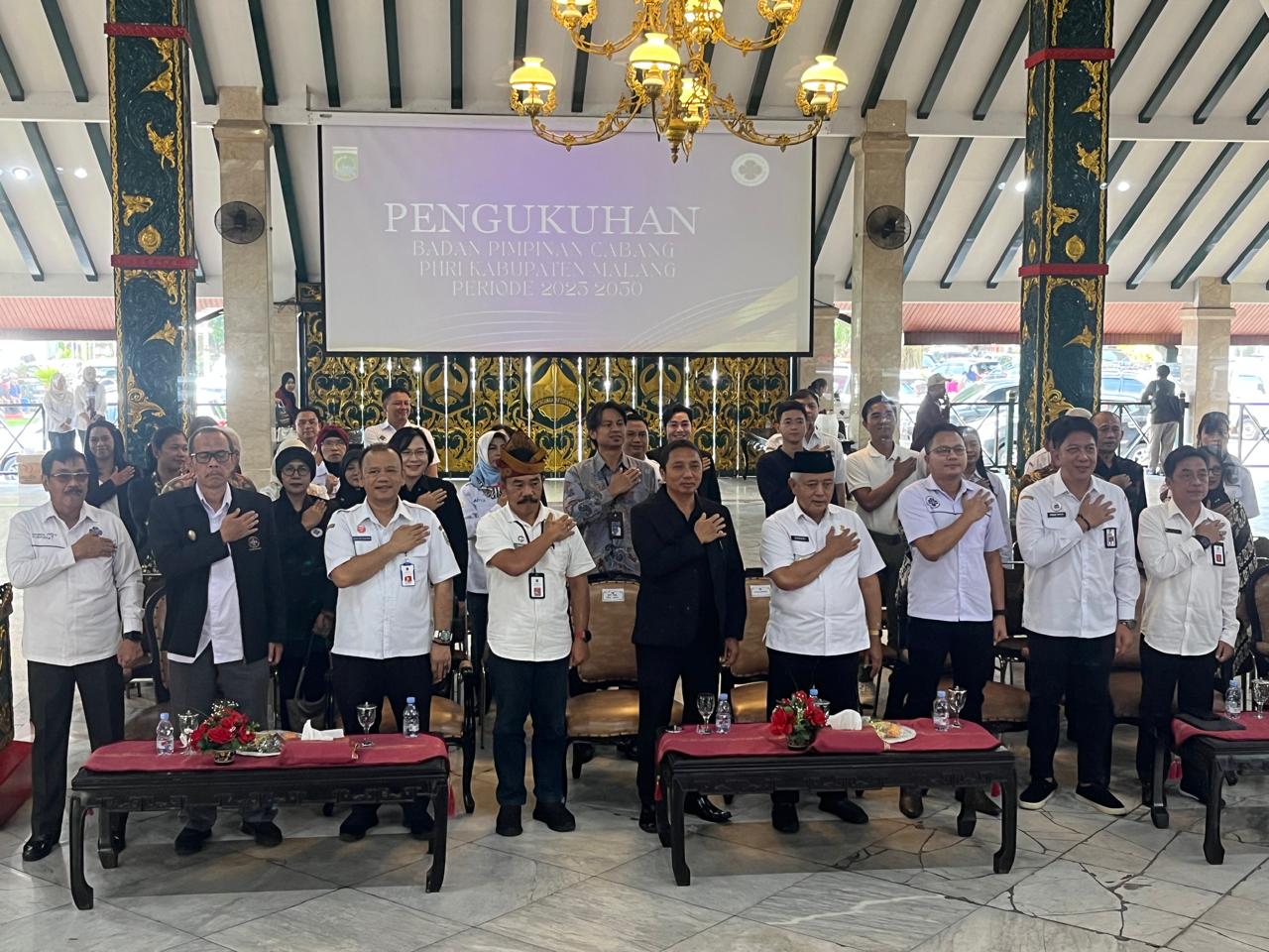 Pengukuhan Badan Pimpinan Cabang PHRI Kabupaten Malang Periode 2025–2030