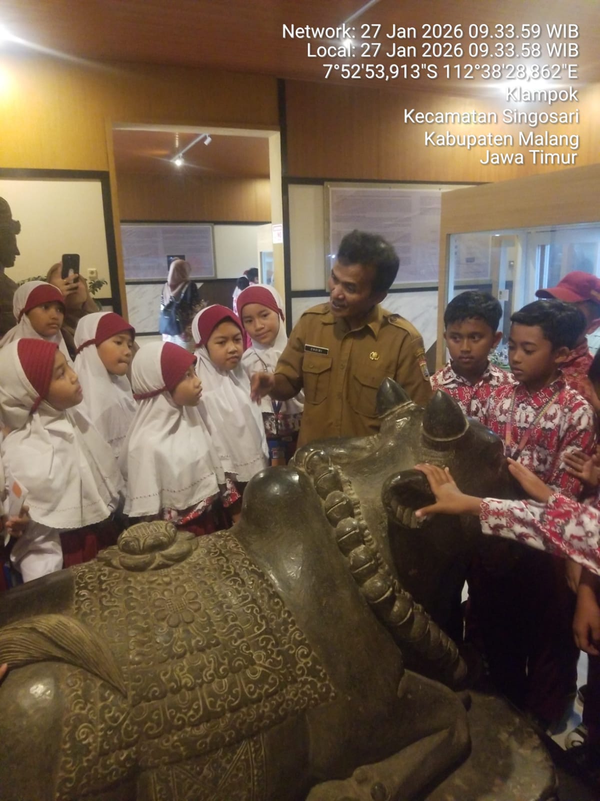 Kunjungan Edukasi SMK Muhammadiyah Singosari dan SD Muhammadiyah Batu di Museum Singhasari