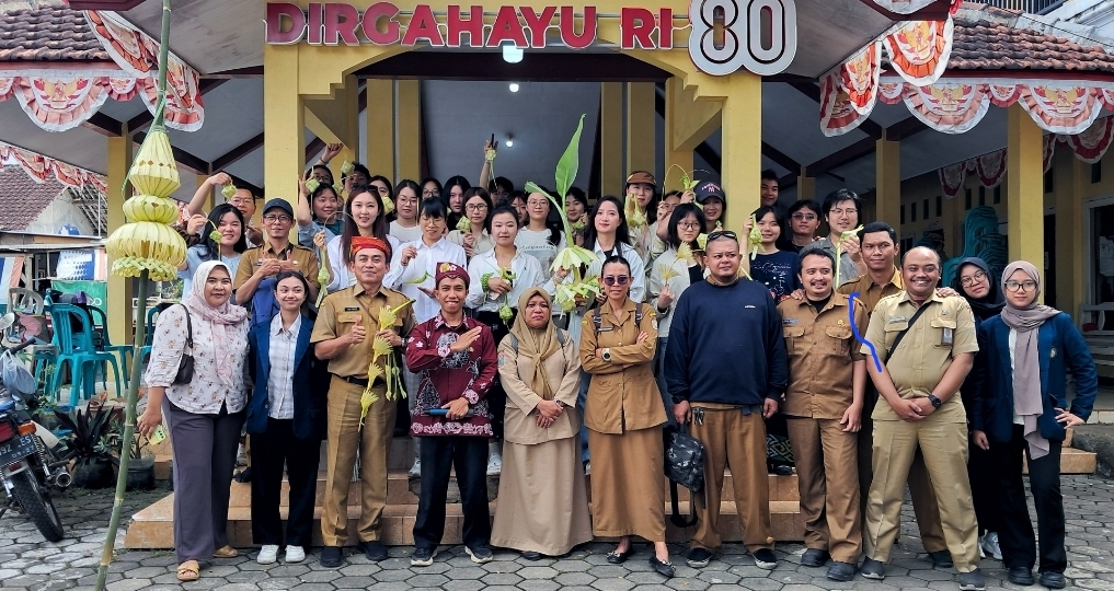 Saling Belajar Budaya, Mahasiswa China Kunjungi Kec. Ngajum, Kabupaten Malang