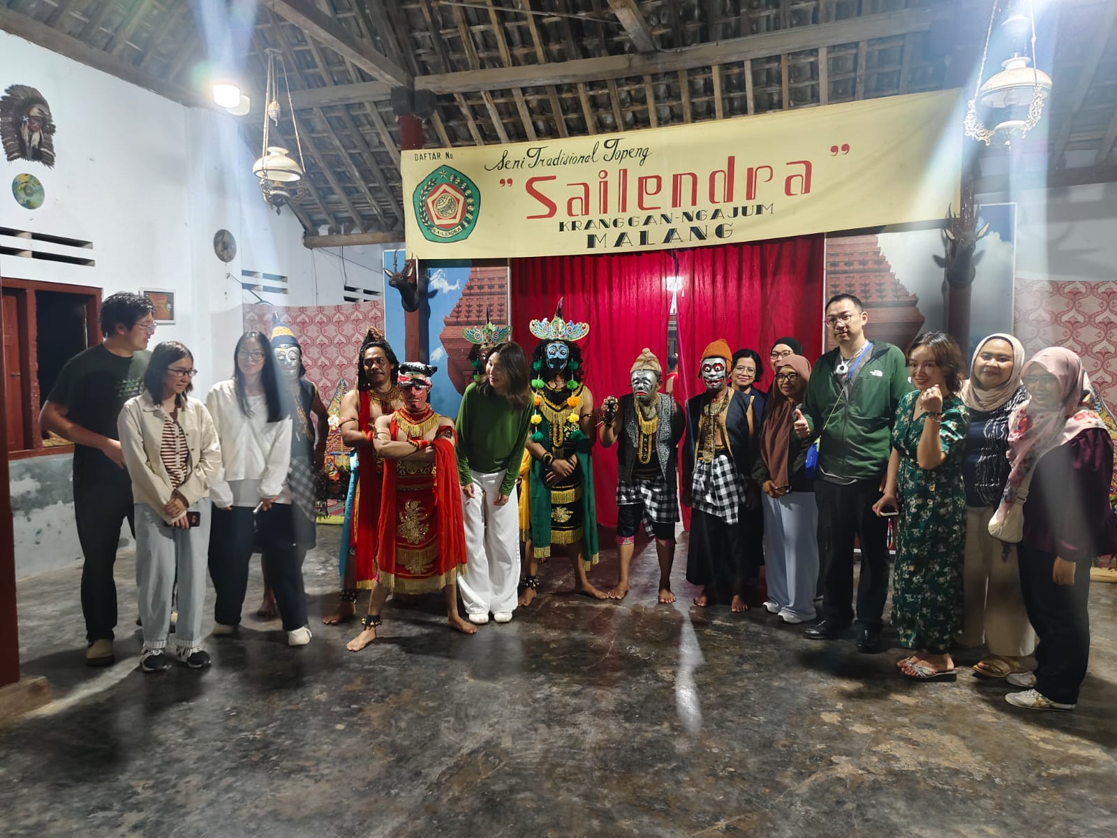 Gebyak Kesenian Wayang Topeng Malang Sanggar Seni Wayang Topeng Sailendra