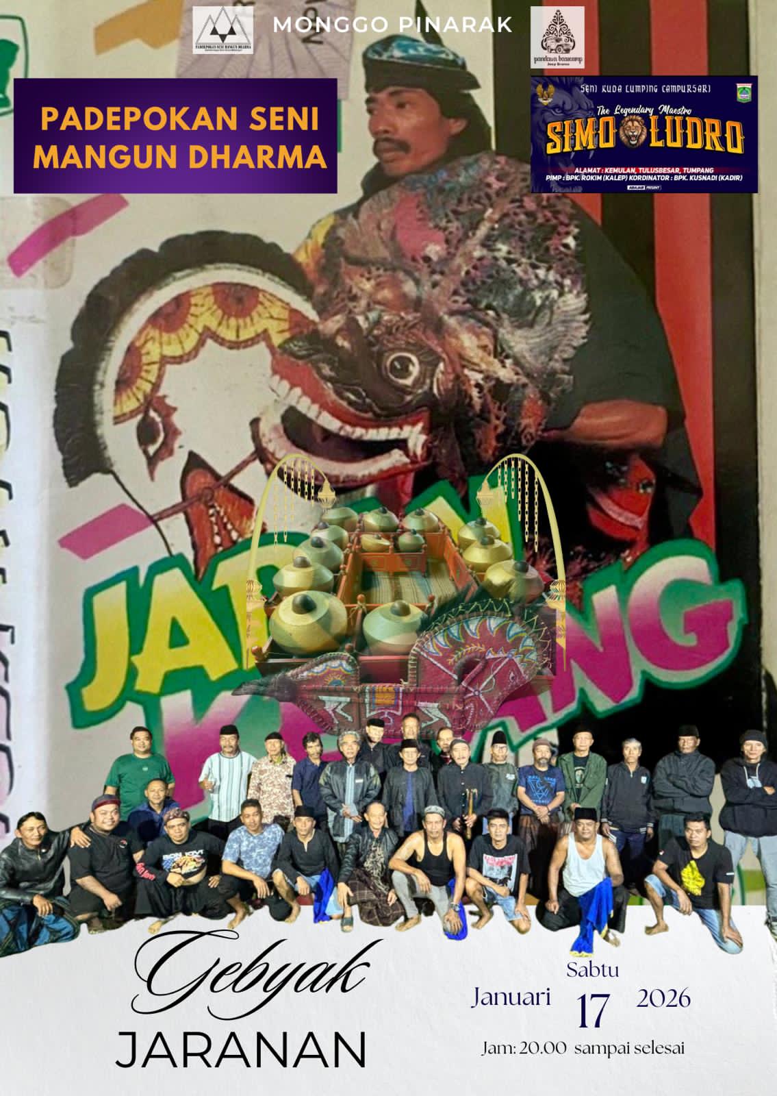 Gebyak Jaranan Simo Ludro Tulus Ayu Tumpang